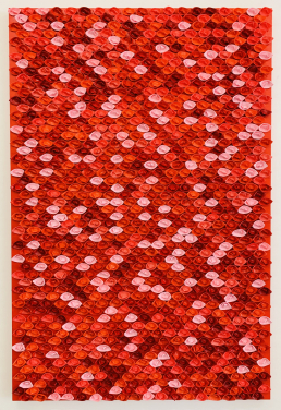 All the Best – Fire – 999
Ng Lung Wai
Folded acrylic paint on canvas
2018
HKU.P.2020.2474
Image Courtesy of the University Museum and Art Gallery, HKU